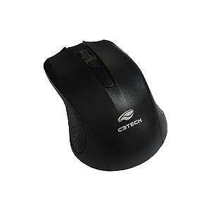 MOUSE SEM FIO COM 2 PILHA C3TECH M-W20BK PRETO