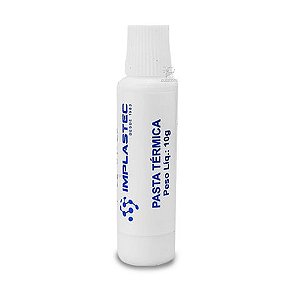PASTA TÉRMICA IMPLASTEC 15 SILICONE TUBO 15g
