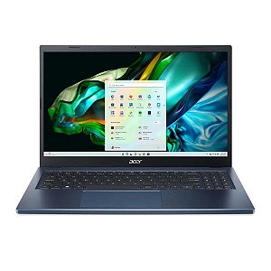 NOTEBOOK ACER ASPIRE 3 RYZEN 5 7520U 8GB DDR5 256GB SSD TELA 15.6'' WINDOWS 11 HOME PRATA