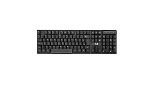 TECLADO SEM FIO SLIM 2.4GHZ 12 TECLAS MULTIMÍDIA MUTILASER TS100 TC299 PRETO