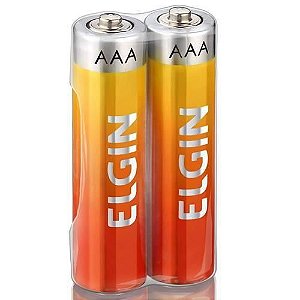 PILHA ZINCO AAA ELGIN SHRINK COM 2 UNIDADES