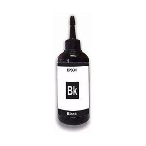 REFIL DE TINTA COMPATÍVEL COM EPSON L100 L200 375 365 CORANTE PRETO QUALY INK 100ML