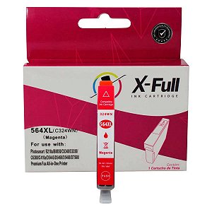 CARTUCHO DE TINTA COMPATÍVEL COM HP 564XL MAGENTA X-FULL 14,2ML