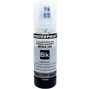 REFIL DE TINTA COMPATÍVEL COM EPSON 504 544 PRETO MASTERPRINT 70ML