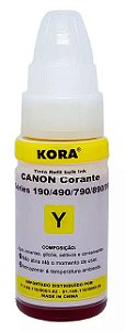 REFIL DE TINTA COMPATÍVEL COM CANON GL10 AMARELO KORA 70ML