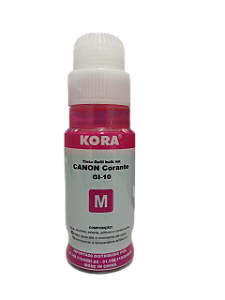 TINTA COMPATÍVEL COM CANON GL10 MAGENTA CORANTE KORA 70ML