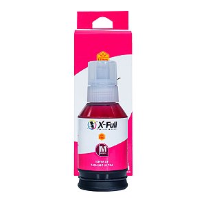 REFIL DE TINTA COMPATÍVEL COM EPSON T49H CORANTE ULTRA MAGENTA X-FULL 140ML