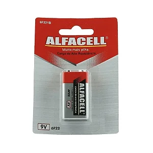 BATERIA ALCALINA 9V ALFACELL