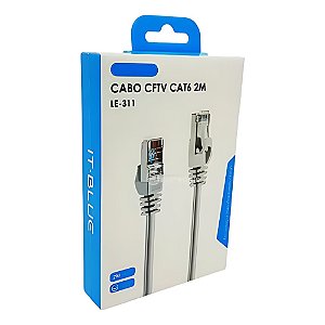 CABO DE REDE CAT6 RJ45 2M IT-BLUE LE-311