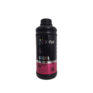 REFIL DE TINTA COMPATÍVEL COM HP PRO 8100 8600 CORANTE MAGENTA ULTRA X-FULL 1L