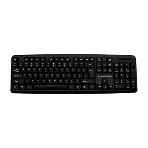 TECLADO OFFICE COM FIO CM20 CHINAMATE PRETO