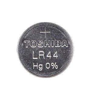 BATERIA BOTÃO TOSHIBA 1,5V LR44 COM 5 UNIDADES