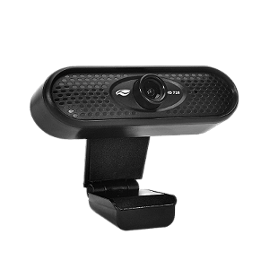Webcam HD 720p 30fps com Microfone C3Tech WB71BK