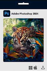 Adobe Photoshop 2024 – Licença Original - Vitalícia - C\ Nota Fiscal - (Envio imediato por e-mail)