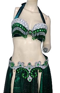 Roupa Traje Figurino Para Dança Do Ventre