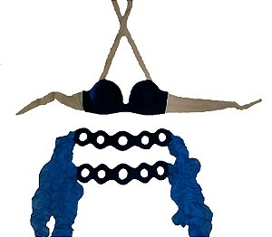 Roupa De Dança Do Ventre Para Bordar