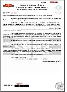 CERTIDÃO DE  FALÊNCIAS, CONCORDATAS, RECUPERAÇÕES JUDICIAIS E EXTRA JUDICIAIS