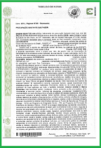 CERTIDAO DE ESCRITURA DE HIPOTECA