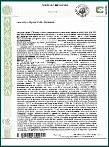 CERTIDAO DE ESCRITURA DE EMANCIPAÇÃO