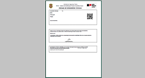 ATESTADO DE ANTECEDENTES CRIMINAIS - IIRGD INSTITUTO DE IDENTIFICAÇÃO RICARDO GLUMBETON DAUNT