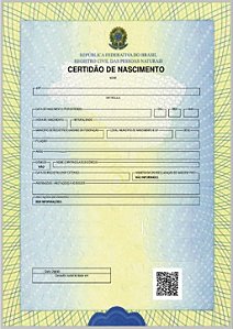 Certidão de Nascimento