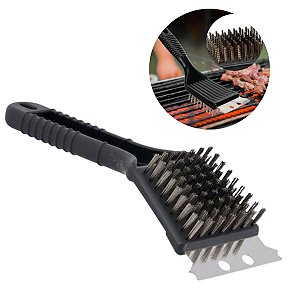 Escova Limpa Grelha de Churrasco