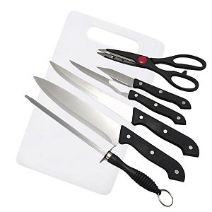 Jogo De Facas 7 Peças Para Cozinha