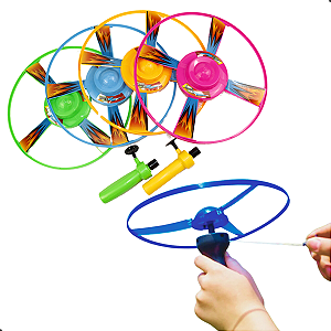 Disco Voador Spinner Lançador Brinquedo Esportivo Infantil