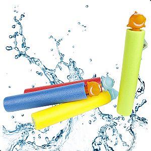Kit 4 Lança Água Bastão Praia Piscina