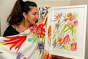 Estampa Matin Fleuri