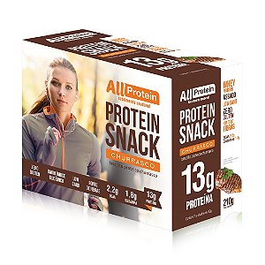 1 Caixa de Protein Snack Churrasco All Protein 7 unidades de 30g - 210g