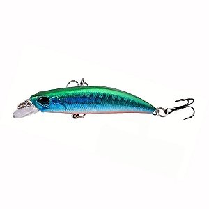 Iscas de Pesca Dura Pencil Azul e Verde - 6,8cm 4,1g