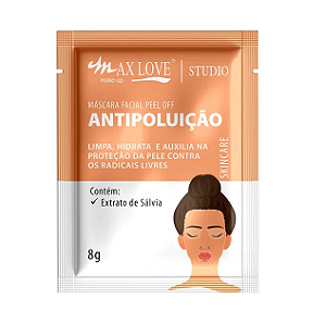 Máscara Facial Peel Off Antipoluição Max Love