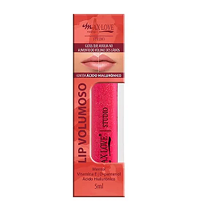 LIP VOLUMOSO N13 COM GLITTER - MAX LOVE