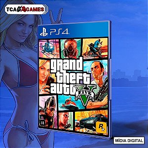 Grand Theft Auto V Gta 5 - PS4 Mídia Digital