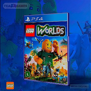 Lego Worlds - PS4 Mídia Digital