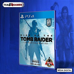 Rise Of The Tomb Raider - PS4 Mídia Digital