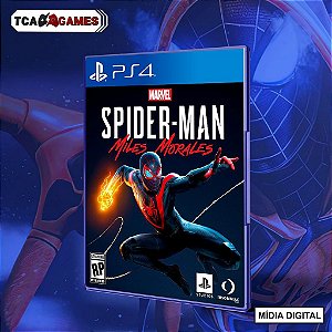Spider Man: Miles Morales - PS4 Mídia Digital