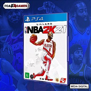 NBA 2k21 - PS4 - Mídia Digital