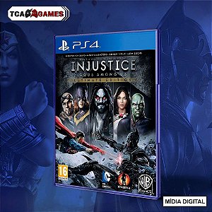 Injustice Gods Among Us Ultimate Edition - PS4 - Mídia Digital