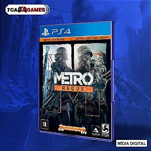 Metro Redux - PS4 - Mídia Digital