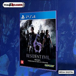 Resident Evil 6 - PS4 - Mídia Digital