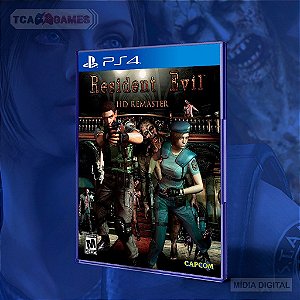 Resident Evil HD Remastered - PS4 - Mídia Digital