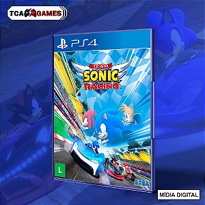 Team Sonic Racing - PS4 - Mídia Digital