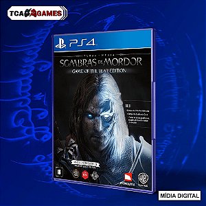 Terra-média™: Sombras de Mordor™ - Edição Jogo do Ano - PS4 - Mídia Digital