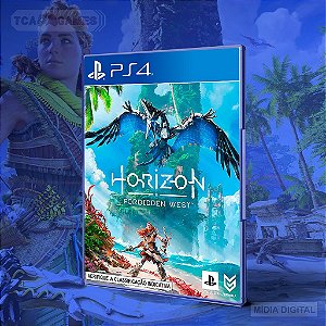 Horizon Forbidden West - PS4 - Mídia Digital