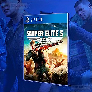 Sniper Elite 5 - PS4 - Mídia Digital