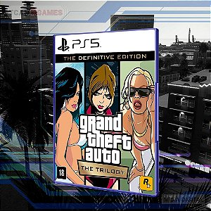 GTA The Trilogy - The Definitive Edition - PS5 - Mídia Digital