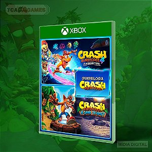 Crash Bandicoot Pacote Quadrilogia Xbox One Mídia Digital