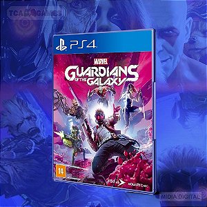 Guardiões da Galáxia da Marvel - PS4 Mídia Digital